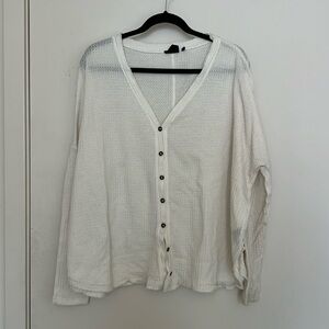 Urban Outfitters Out From Under Waffle Long Sleeve